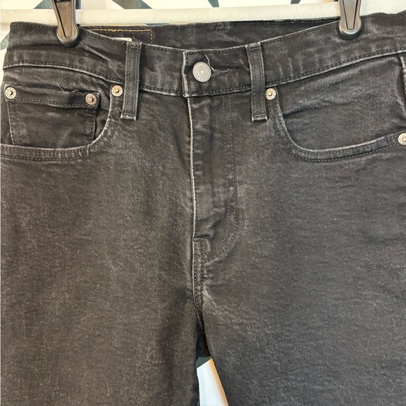 Levi’s Men’s Original Fit Jeans – Black – Size 28x30 - Picture 4 of 15